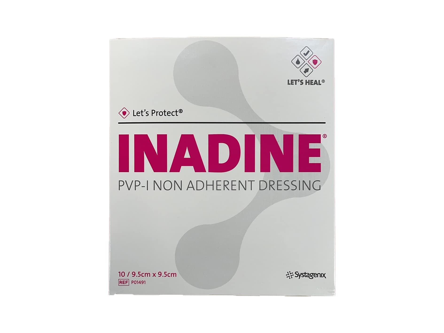 Inadine 9.5cm x 9.5cm (x10)