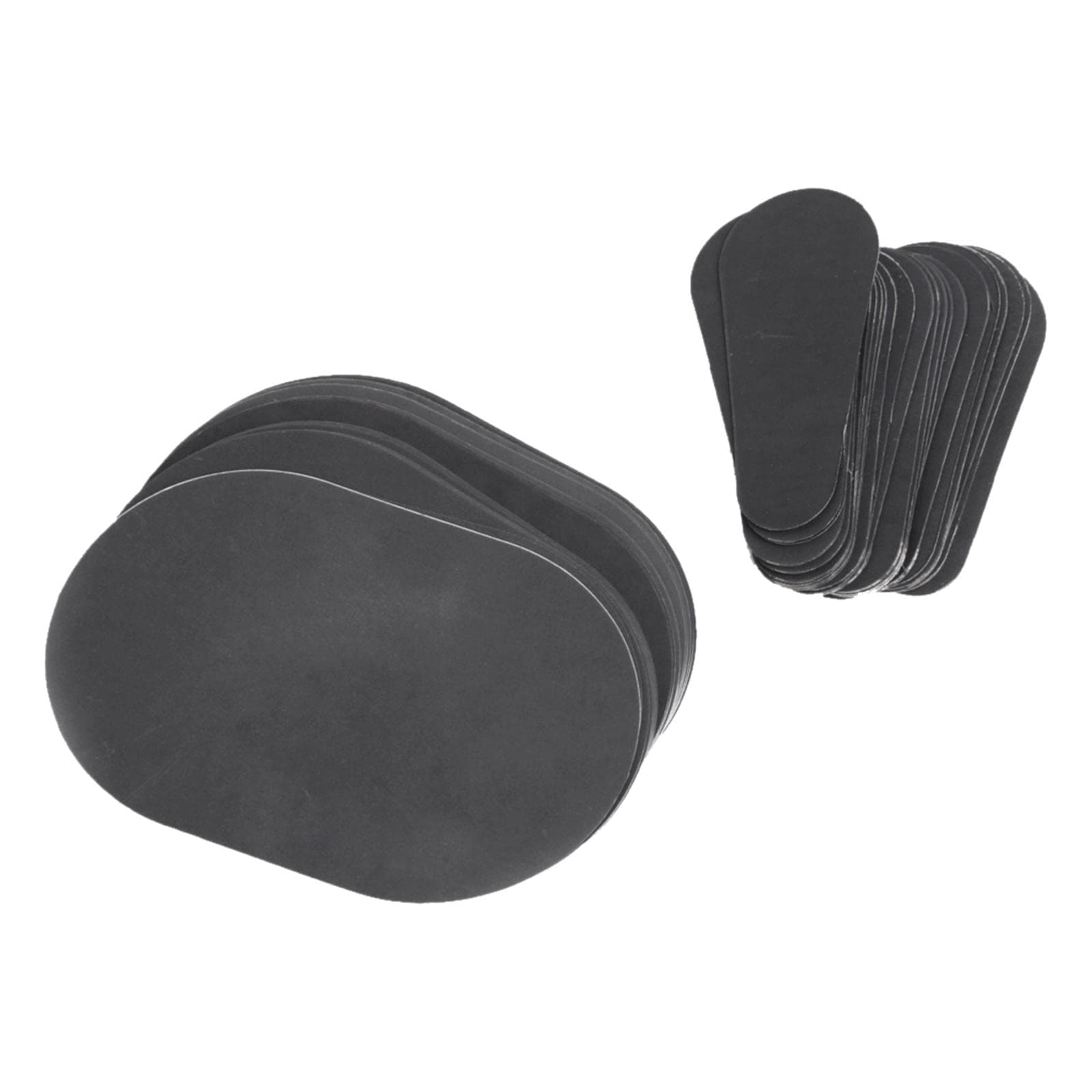 80pcs Refill Pads for Hair Remover Buffer, 2 Sizes Remove the Hair on the Body For Leg, Bikini, Facial, Armpit Hair Remover;Manual Hair Removal and Exfoliation Replaceable Fine Sandpaper