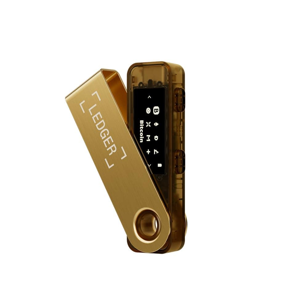 Ledger Nano S Plus Signer – The accessible Way to Manage Your Crypto & NFTs securely (Ledger Wallet for Desktop and Android only) – Gold