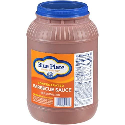 Blue Plate Concentrated Barbecue Sauce, 1 Gallon -- 4 per case.