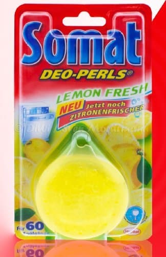 Somat Deo-perls Dishwasher Scent Freshener 60 Loads Odor Neutralizer by Somat