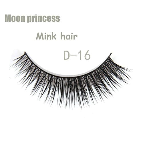 Hot sale D-16 luxurious 100% Real Mink Handmade Natural Cross False eyelashes fake eye lashes makeup