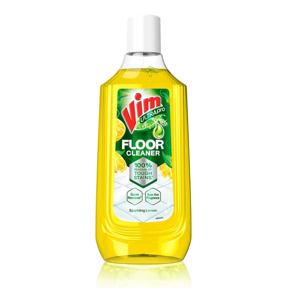 Floor Cleaner: 1000ml | Sparkling Lemon | 100% Removal of stains for complete clean floors & long lasting fragrance