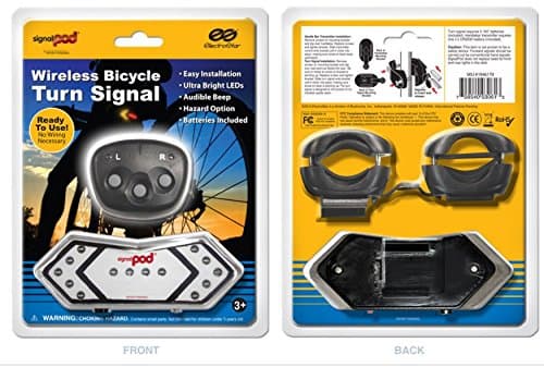 Wireless Bicycle Turn Signal Safety Cycle Accessory Light Reflector Golf Cart Turn Signal