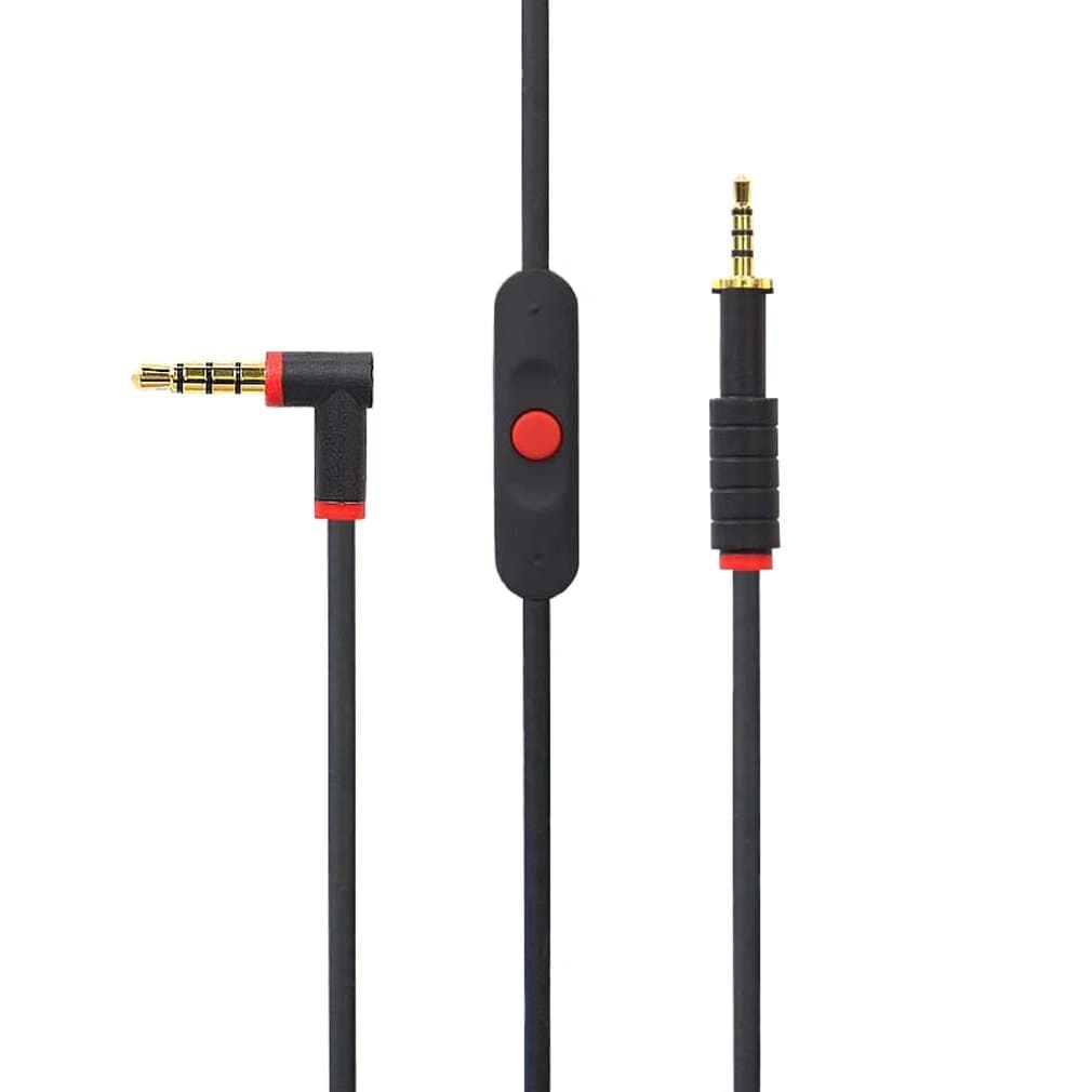 Replacement AKG K450 K451 K452 K480 Q460 Audio Cable with Control Talk 3.5mm Premium Auxiliary Audio Cord (4.3FT,Black)