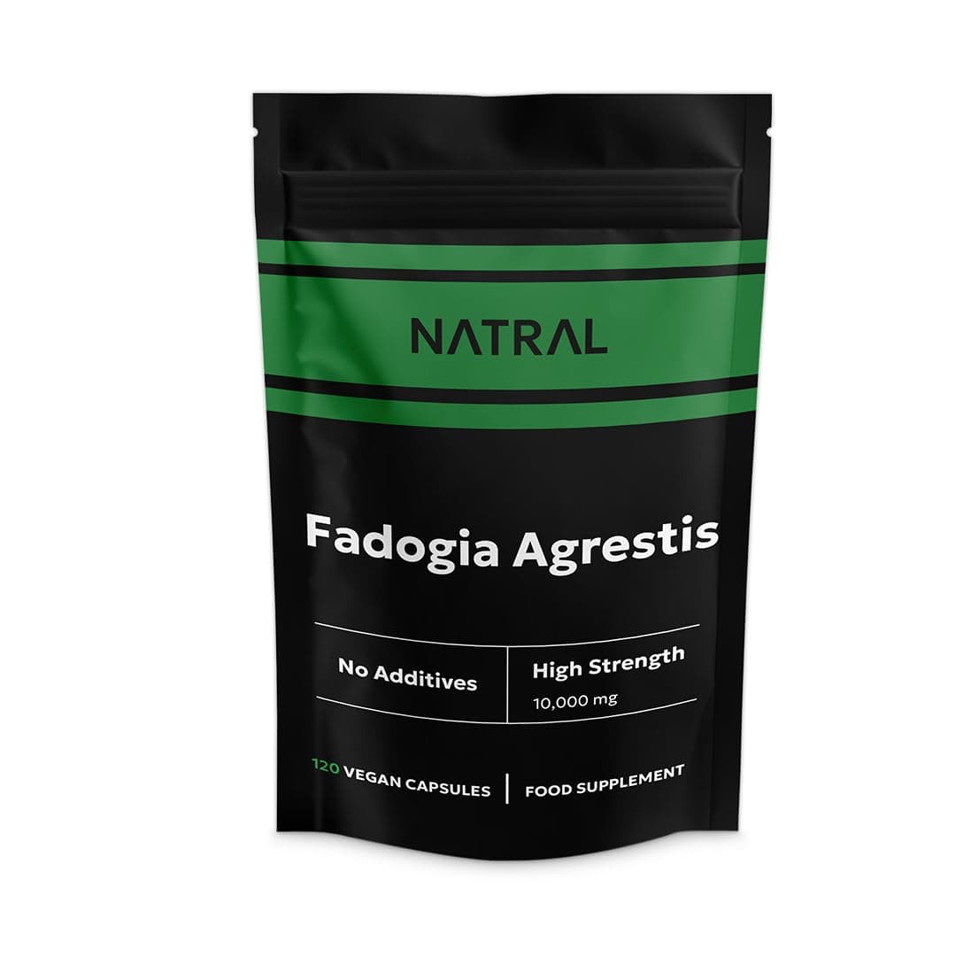 Fadogia Agrestis 10,000mg Equivalent - 120 Vegan Capsules | High Potency Natural Performance & Sports Supplement | Muscle Building & Recovery Support