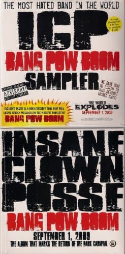 Insane Clown Posse - Bang Pow Boom Promo CD Sampler