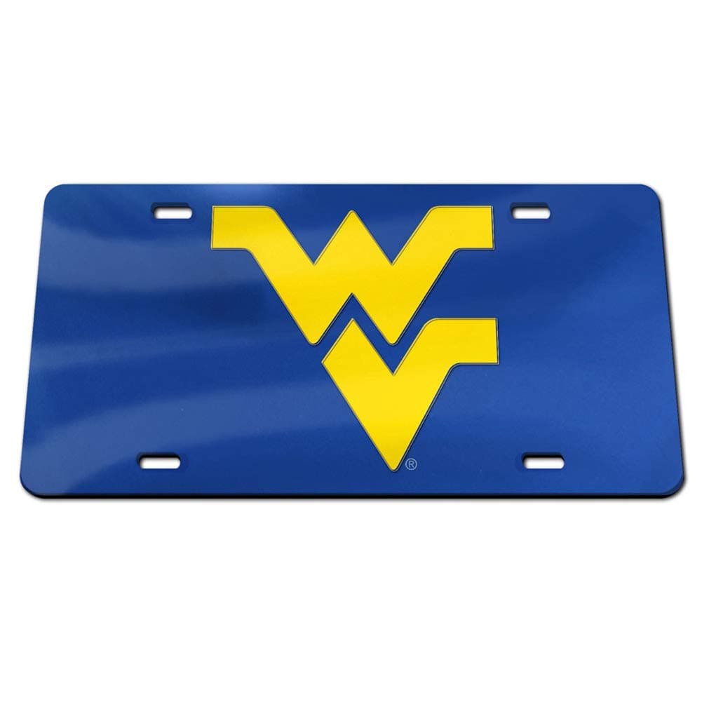 WinCraftWest Virginia University S04400 Acrylic Classic License Plates