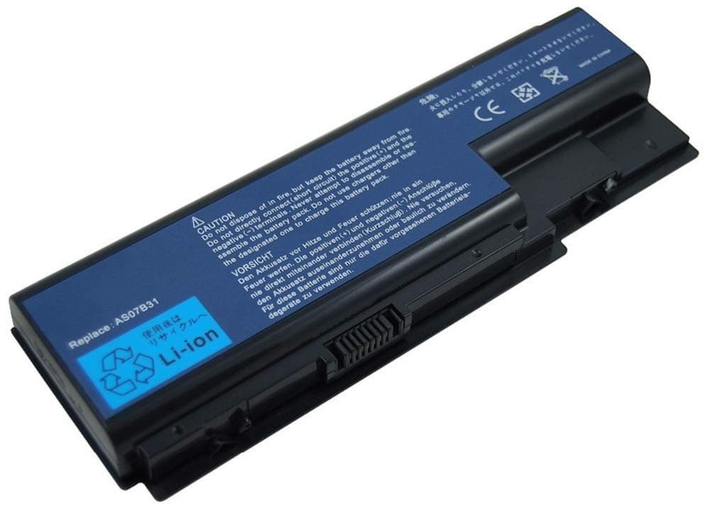 New Replacement Laptop Battery for Acer AS07B31 AS07B51 AS07B41 AS07B42 AS07B32 AS07B61 AS07B71 AS07B72 AS07B52 ICL50 ICY70 ICW50, Acer Aspire 5920 5315 5520 [10.8 5200mAh]