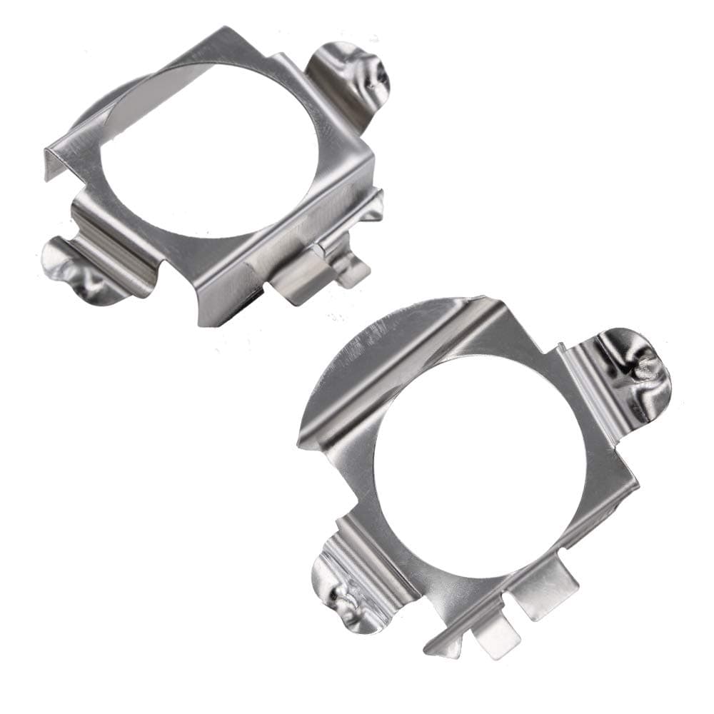 HUIQIAODSGZXY H7 LED Headlight Bulb Clips Holder Socket Adapter for Mercedes-Benz C300 C350 Sport CLS GL Ford Edge Installation 2pcs