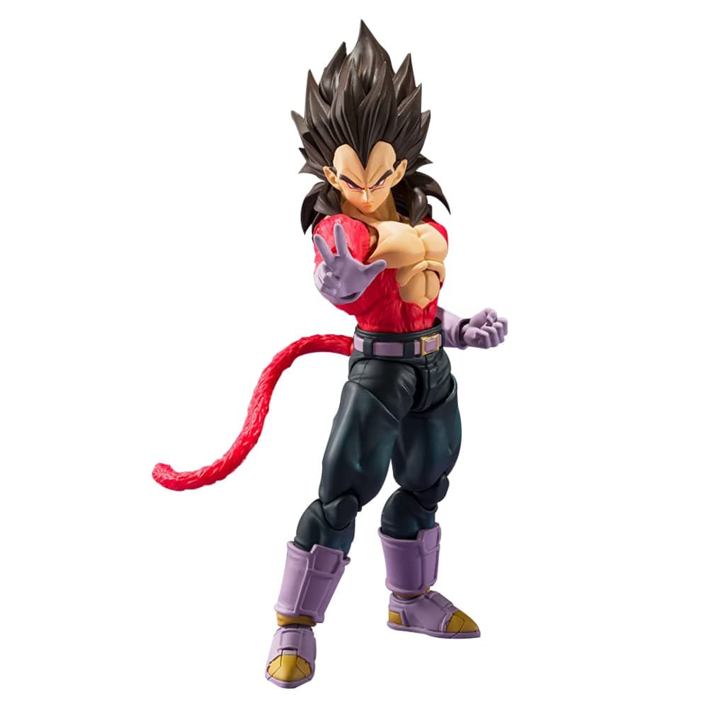 TAMASHII NATIONS BANDAI Super Saiyan 4 Vegeta Dragon Ball GT, Spirits S.H. Figuarts