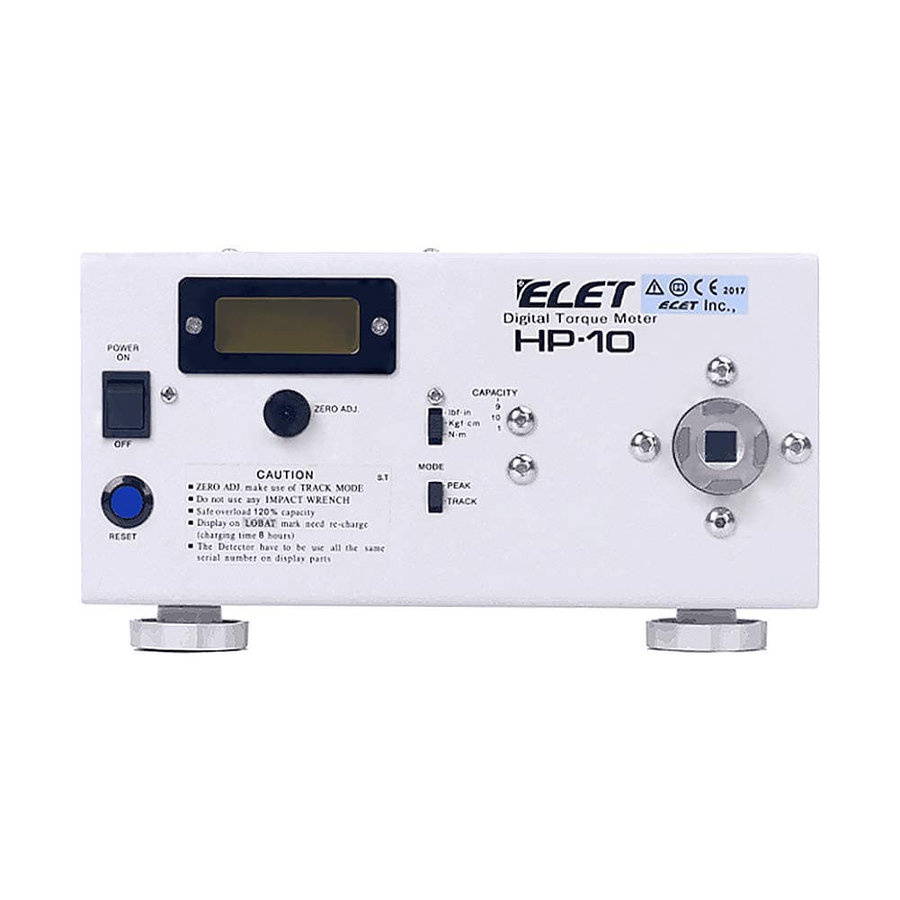 WooBrit Digital Torque Wrench Tester Measure Portable LCD Display Testing Instrument Screw Driver +-0.5 Precision Adjustable Torque Meter 0.015-1.000Nm HP-10