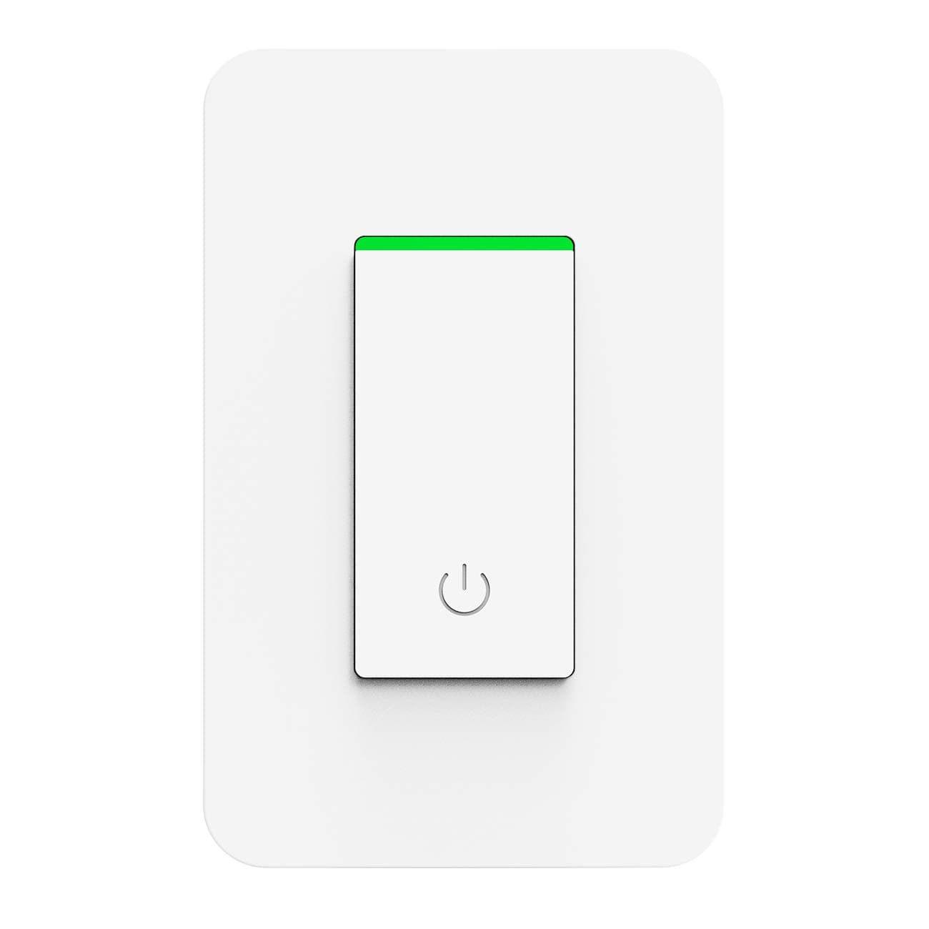 Smart Switch, Smart WiFi Light Switch Google Assistant IFTTT Compatible, Single-Pole Only, Netural Wire Required