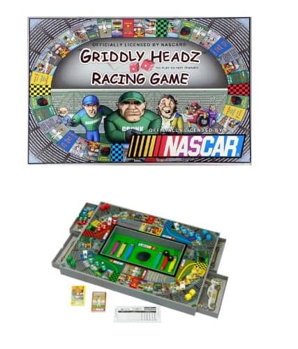 Griddly Headz Nascar Game Deluxe Edition