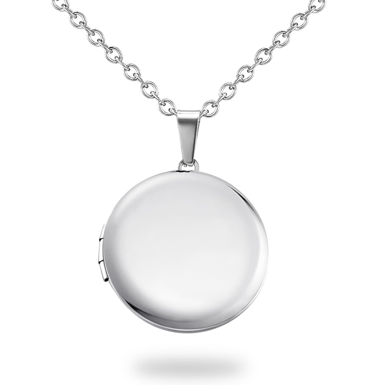 Locket Necklace for Women that Holds Pictures| Photo Locket for Girls | Polished&Engraved Forever In My Heart& I Love You Mom Daughter Sister