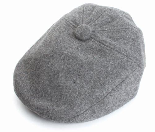 City Hunter Pmv370 Wool Solid 5 Panel Driver Hat - Light Grey (L/xl Size)