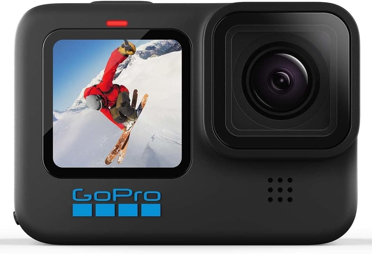 GoPro HERO10 Black Action Video Camera + Dual Battery Charger + 2X Enduro Batteries + 64GB SD Card