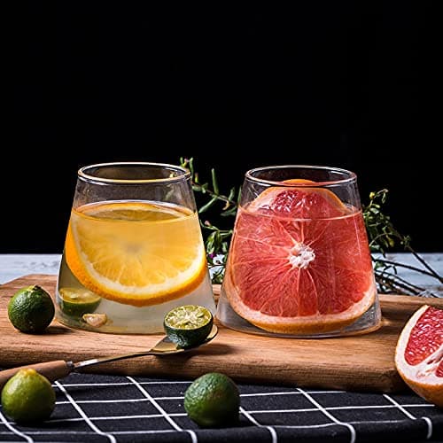 ARWANG Cup, YOMDID Creative Mountain Shape Water Cup Japanese Glass Cup Juice Tea Wine Glass Coffee Mug Drinking Cup Whiskey Glass canecas