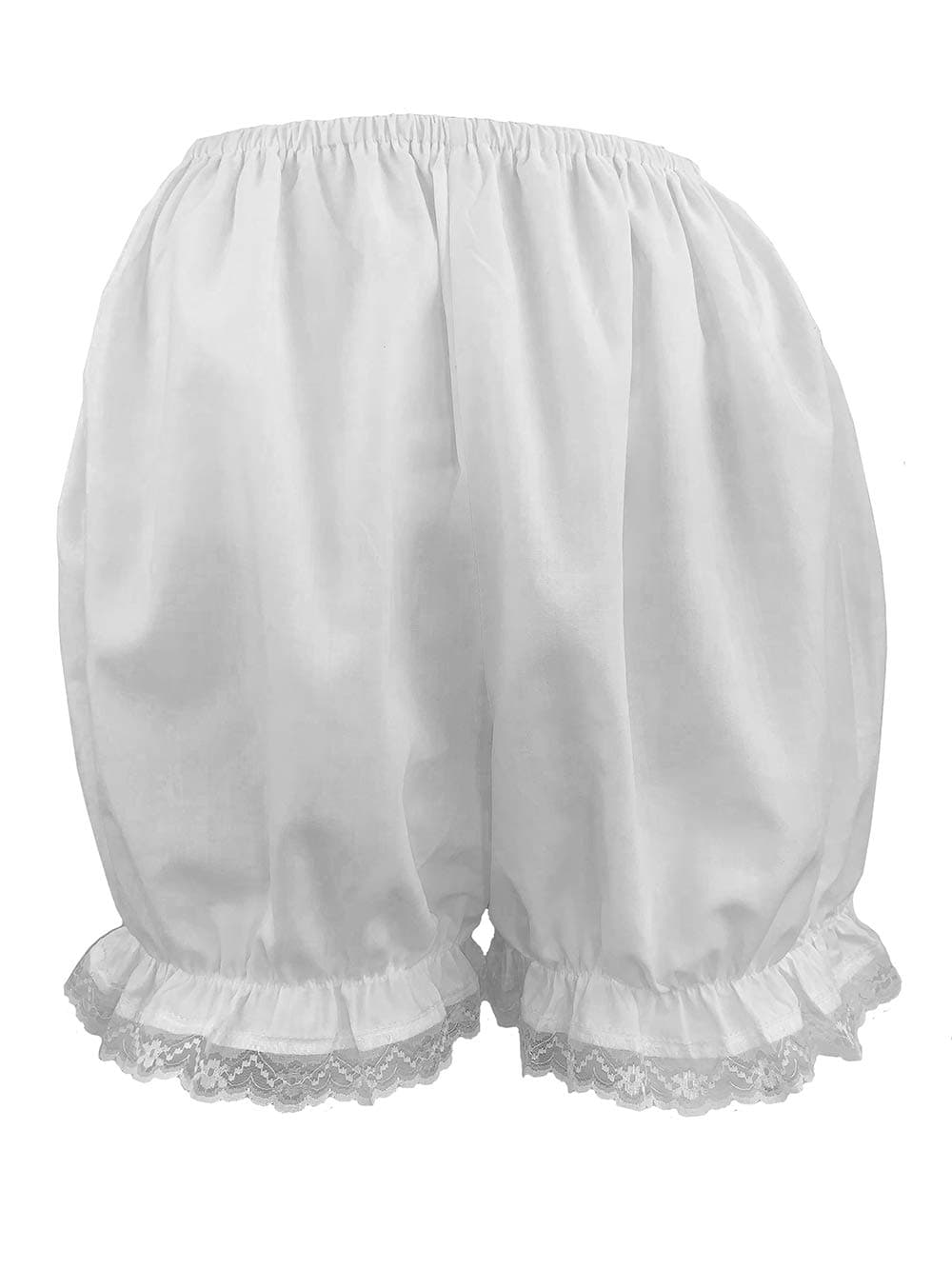 Victorian/Edwardian Bloomers - Pantaloons with Lace Trim Fancy Dress Sissy Knickers