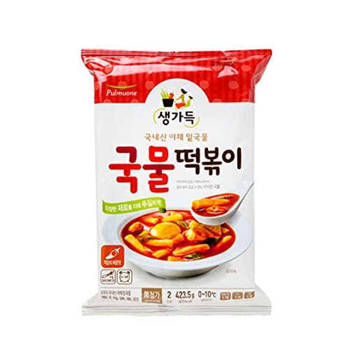 Korean Pulmuone Frozen Instant Spicy Rice Cake Tteokbokki Making Set (Spicy Soup Rice Cake)