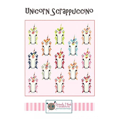 Unicorn Scrappuccino Pattern by Kelli Fannon Quilt Designs