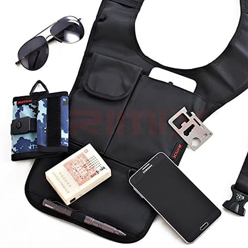 Rimix 4 Anti-Theft Tactical Stealth Multifunctional Armpit Bag, Hidden Underarm Pocket Shoulder Bag
