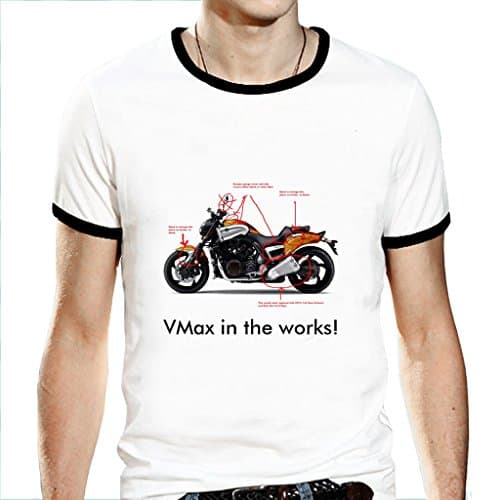 LeynaT Vmax Funny Tshirts Yamaha Star Vmax Short Sleeve Shirts Yamaha Medium