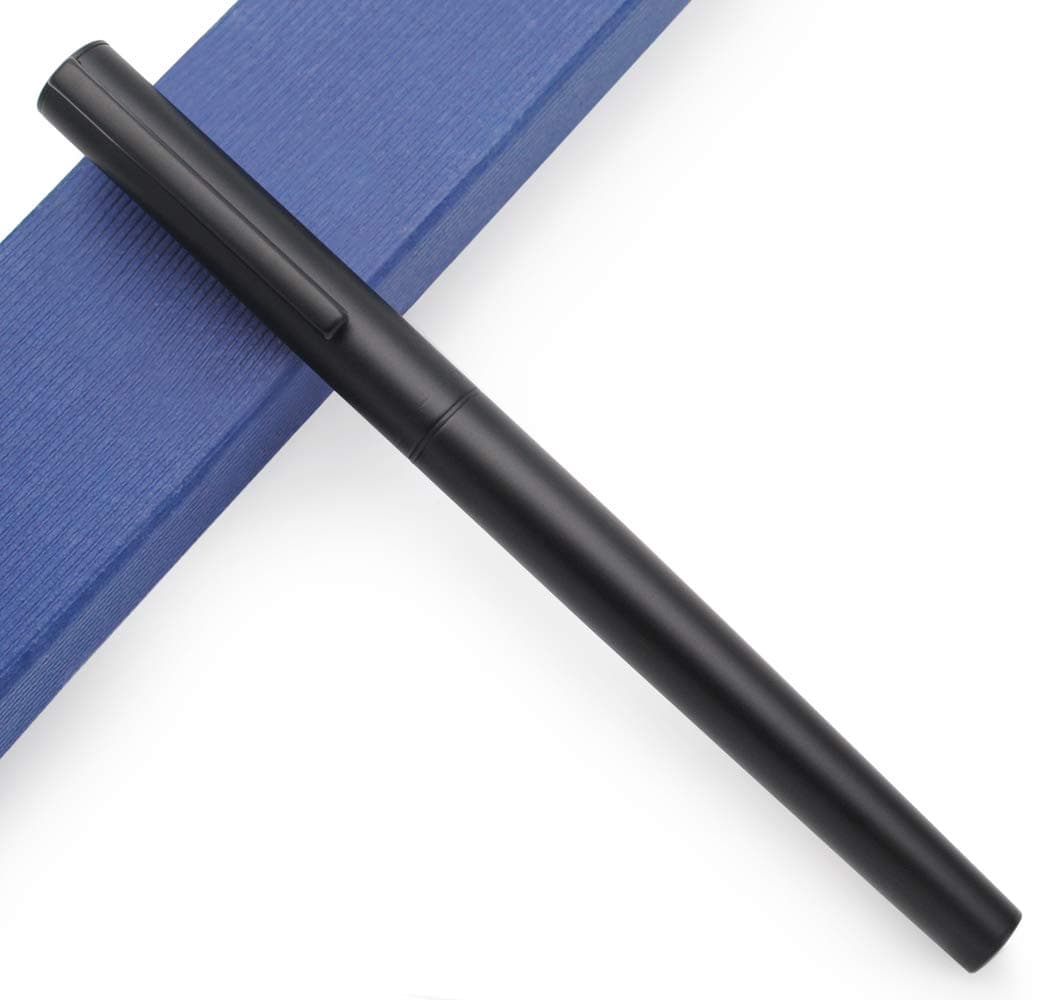 JINHAO 35 Fountain Pen (Matte Black, Fine Nib 0.5mm)