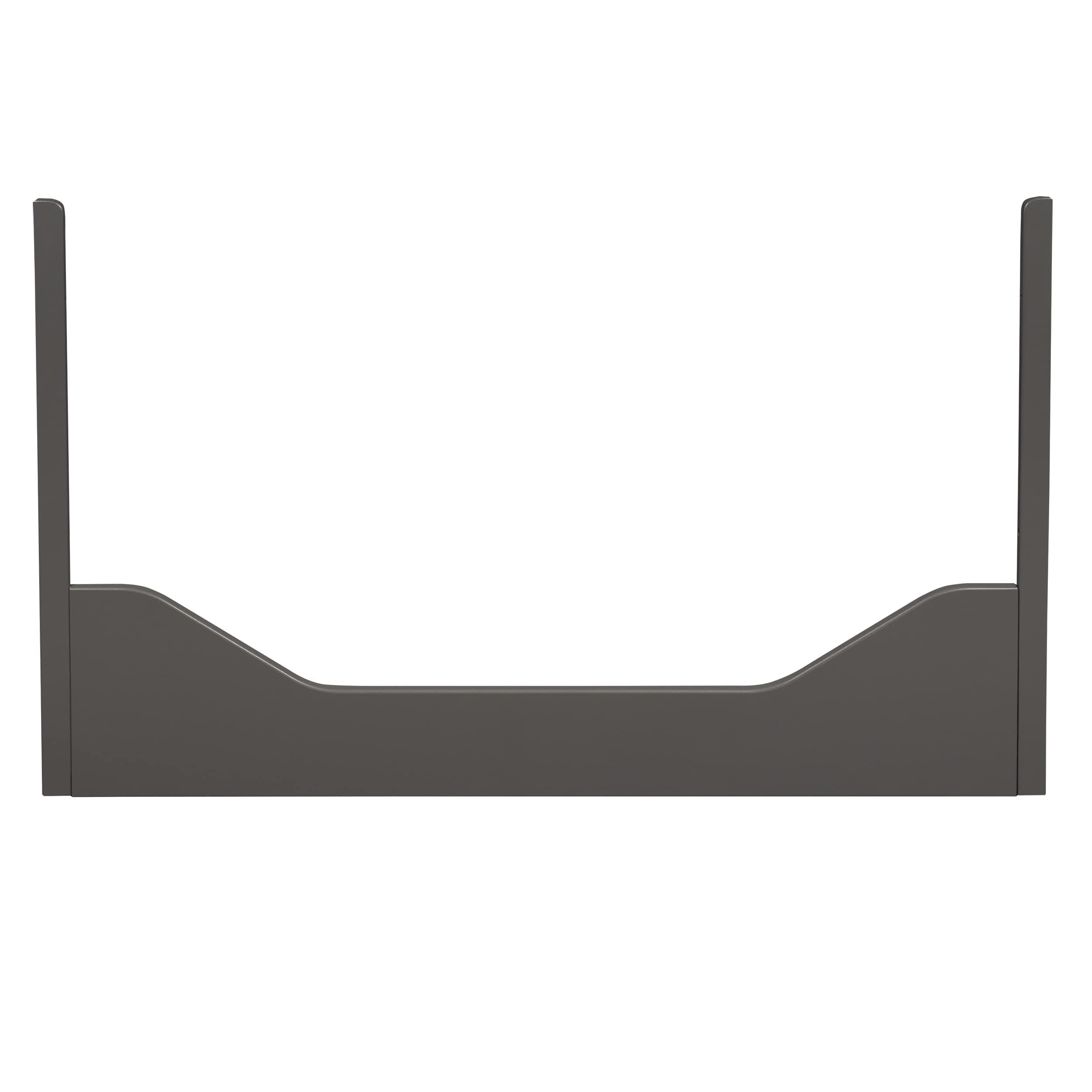 CuddleCo Torsten Cot Conversion Rail - Easily Convert your Troll Torsten Baby Cot into a Day Bed - Scandi Nursery (Grey)