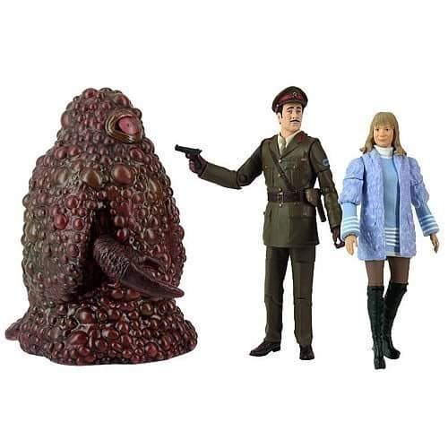 Underground Toys Doctor Who The Three Doctors Action Figure Collector's Set, 5"