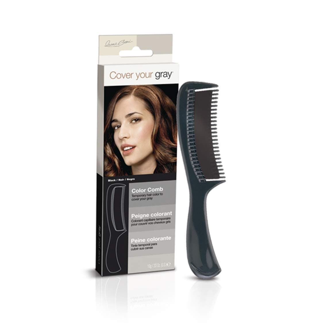 Cover Your GrayColor Comb 10g, Black