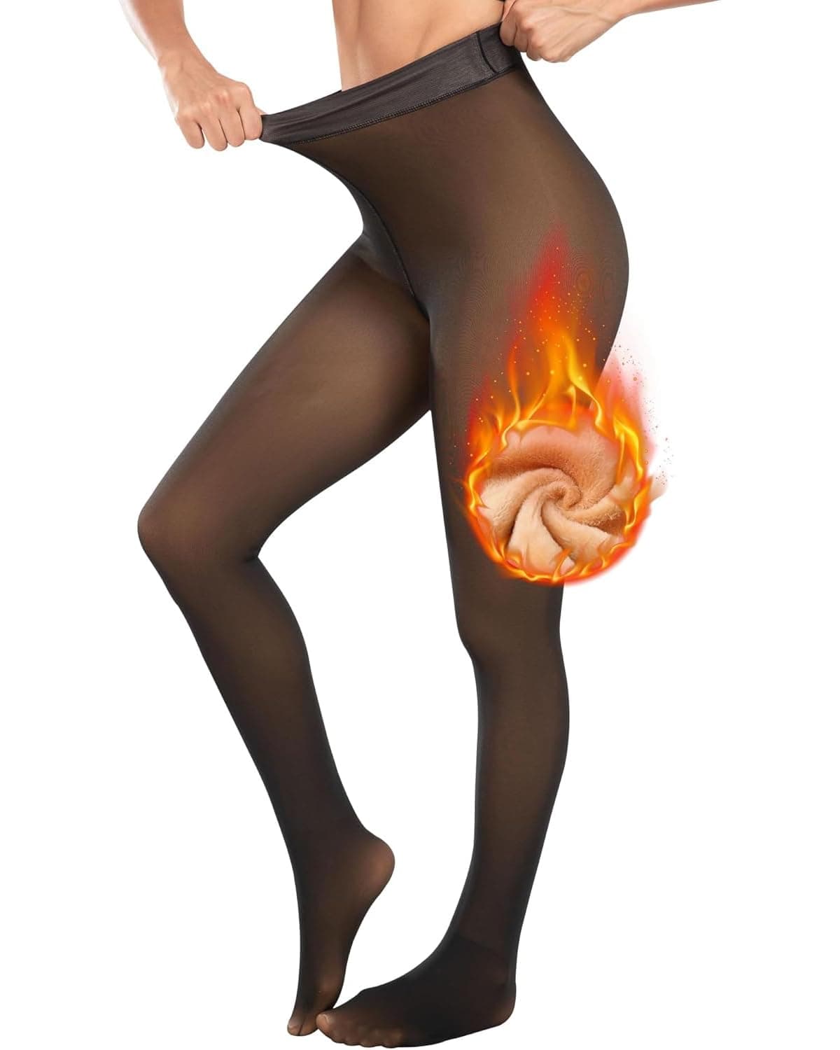 WearslimHigh Waist Cotton Lycra Leggings, Soft Lightweight Leggings for Women, High Waisted Butt Lifting Yoga Pants, Fitness Pants