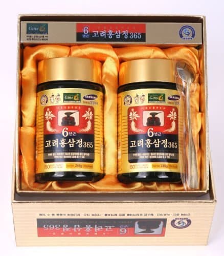 HongSamJeong 240g(8.5oz) X 2ea, Korean 6years Root Red Ginseng Gold Extract, Saponin, Panax by Hong Sam Jeong