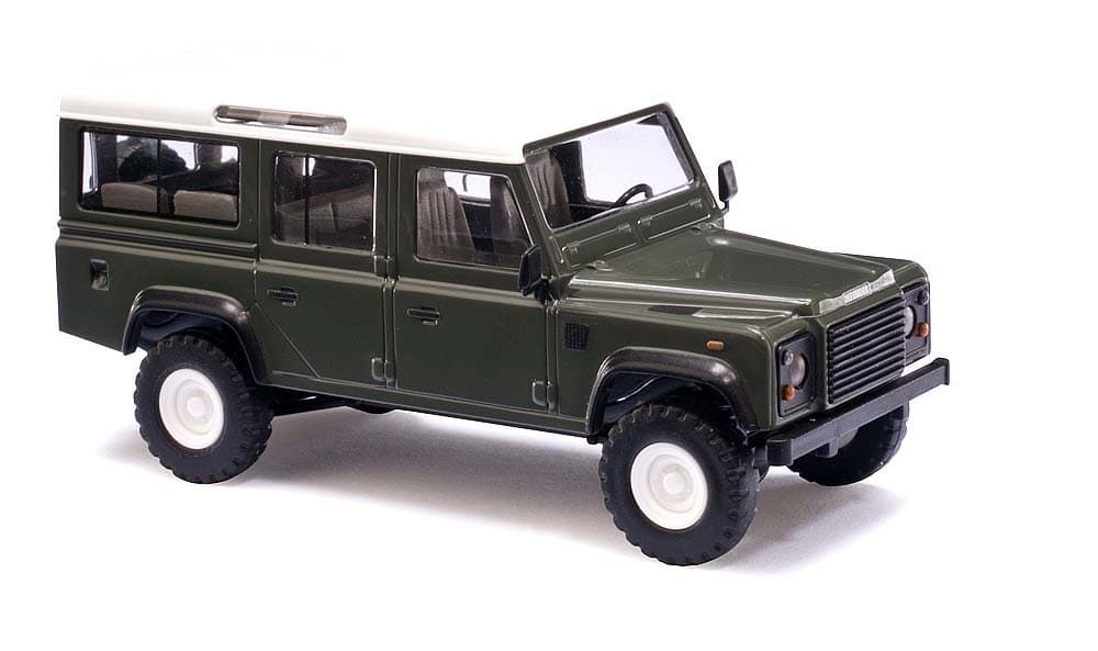Busch 50301 Land Rover Defender Grn HO Scale Vehicle
