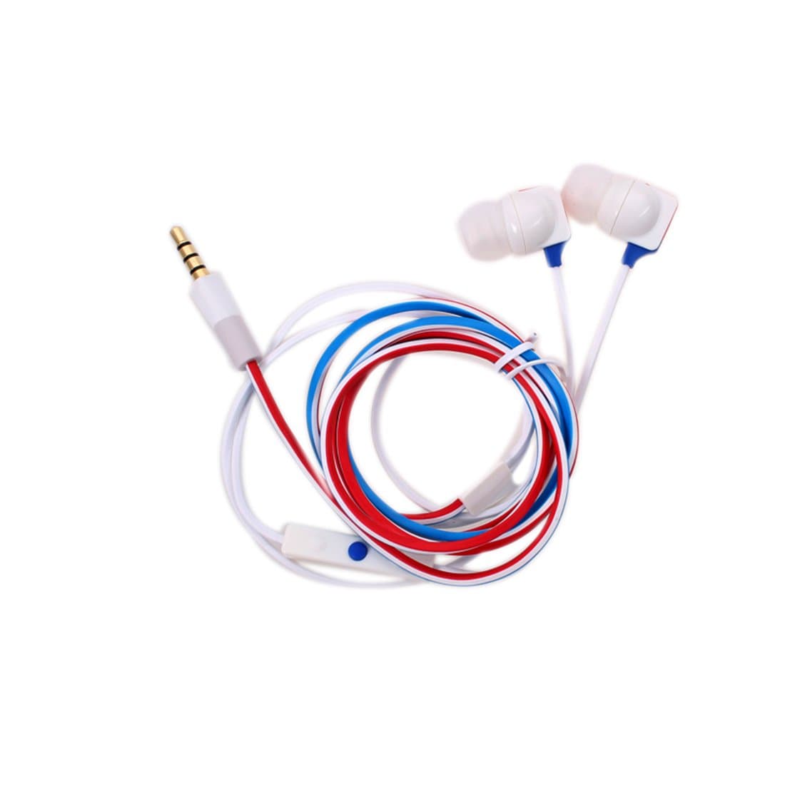 Ding Cheng HM-E118 Earbuds Volume Control Headphone | Earphone Noise Cancelling - Made for iPhone | iPod | iPad | Android Smartphone | MP3 Players