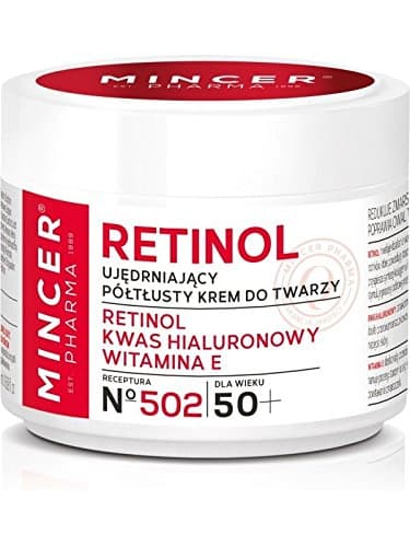Mincer Pharma RETINOL Anti-Wrinkle Day Cream with Hyaluronic Acid 50 + 50 ml