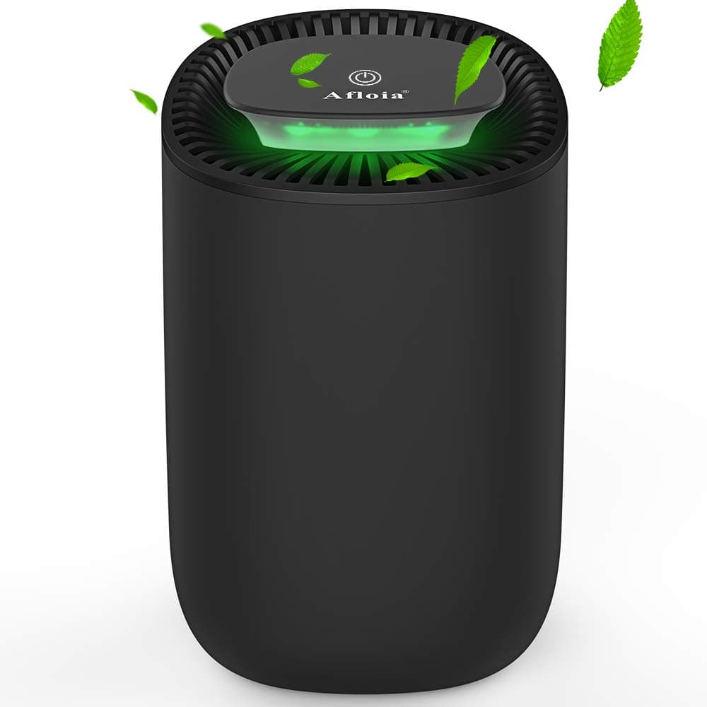Afloia Mini Dehumidifier, 2300 Cubic Feet (215 Sq Ft) Portable and Quiet Small Dehumidifier with Auto Shut Off for Home Basement Bedroom Dorm RV(22oz)