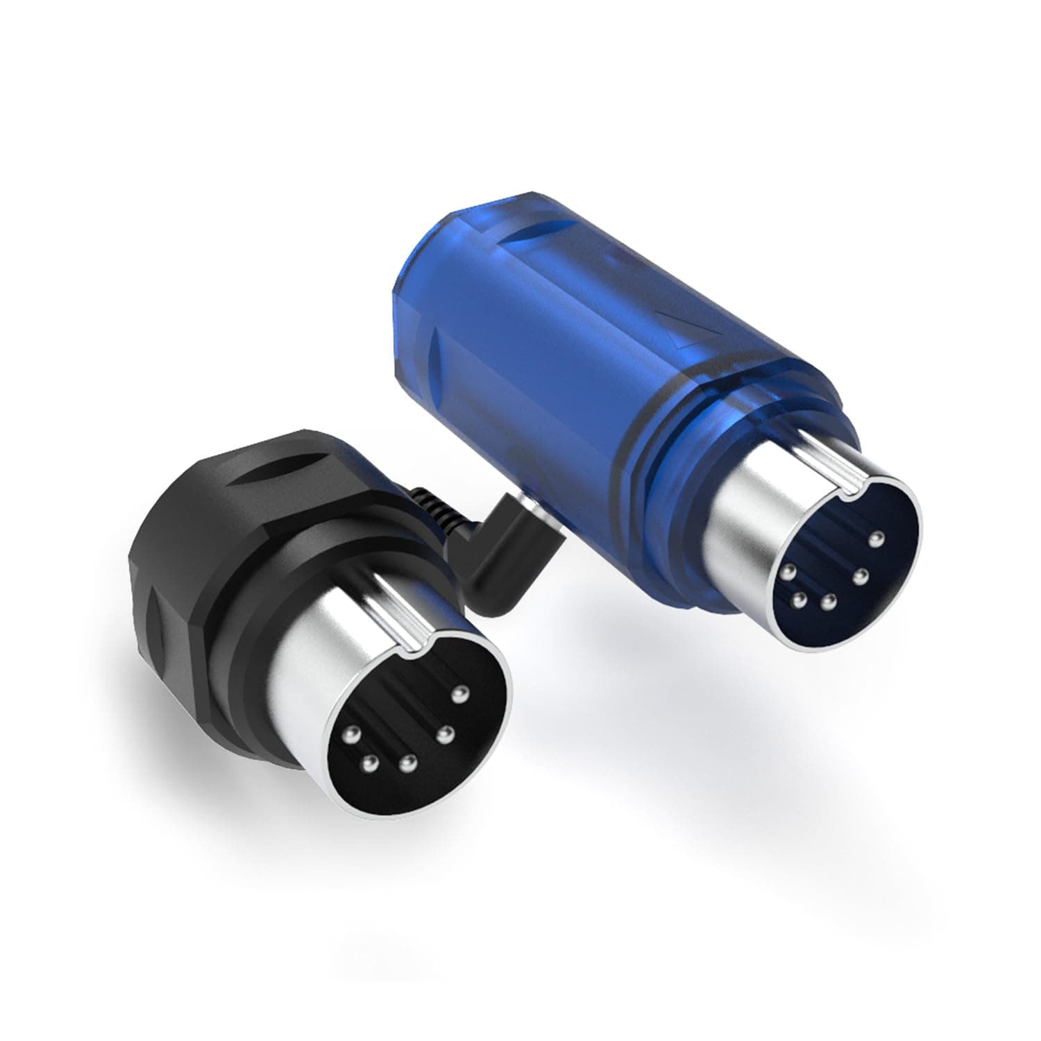 CME WIDI Master Blue - Limited Edition - Premium Bluetooth MIDI Adapter via 5-pin DIN MIDI - Ultra Low 3ms Latency - Advanced Wireless MIDI for Synthesizer EWI Keytar Pedalboard Digital Piano