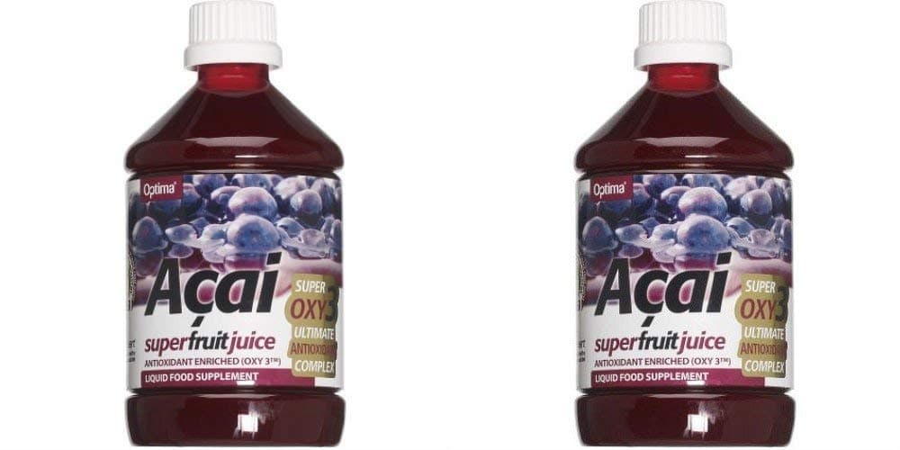 (2 Pack) - Aloe Pura - Acai Juice with Oxy3 | 500ml | 2 PACK BUNDLE