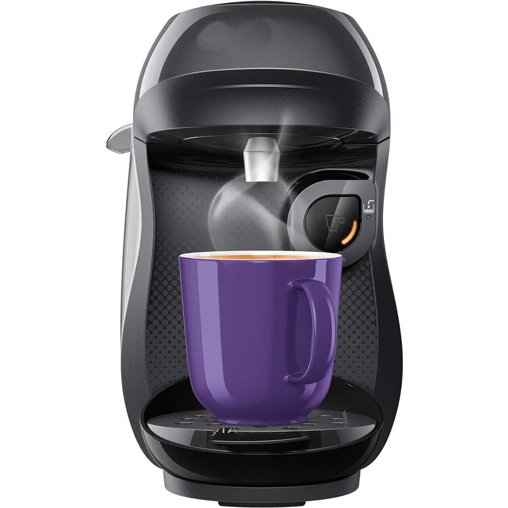 Tassimo by Bosch TAS1002GB Happy Pod Coffee Machine 1400 Watt Black