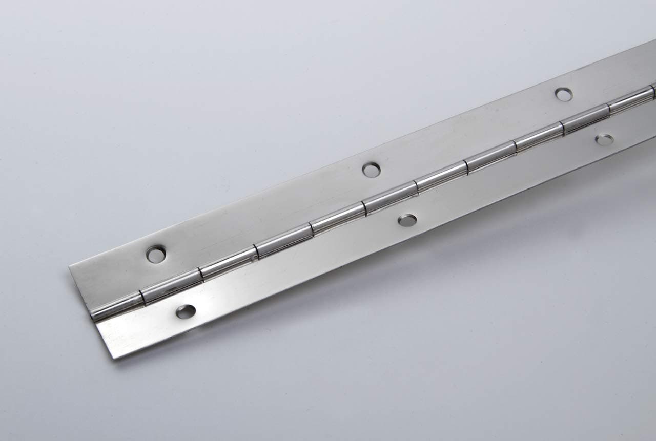1x Piano Hinge 32 x 0.7 x 1000 mm Nickel-Plated Top Price