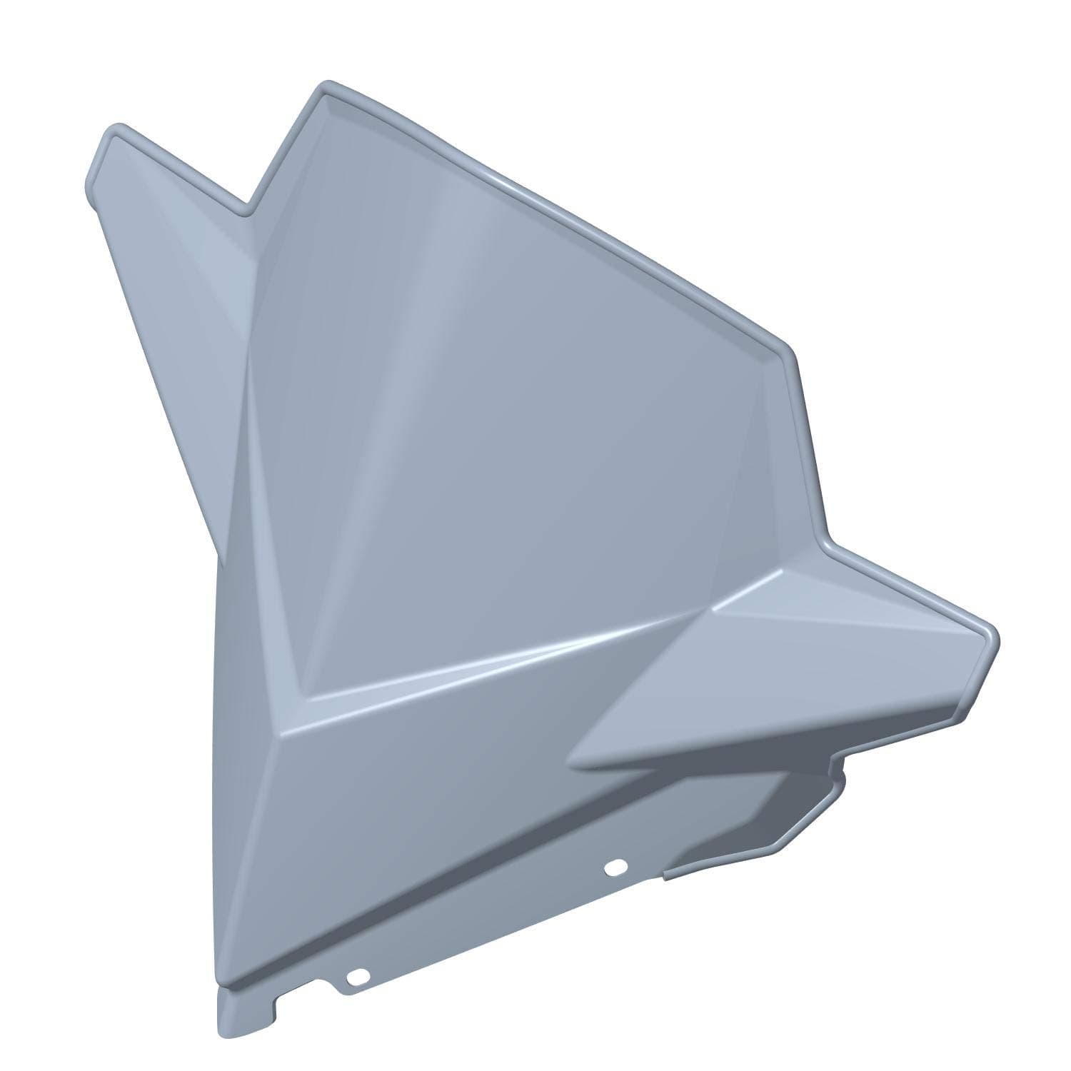 PolarisSnowmobile Mid Windshield, Smoke, Genuine OEM Part 5451213, Qty 1