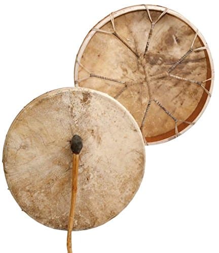 Shaman Diameter 50 cm Round of Cowhide Shaman Drum with Drumstick