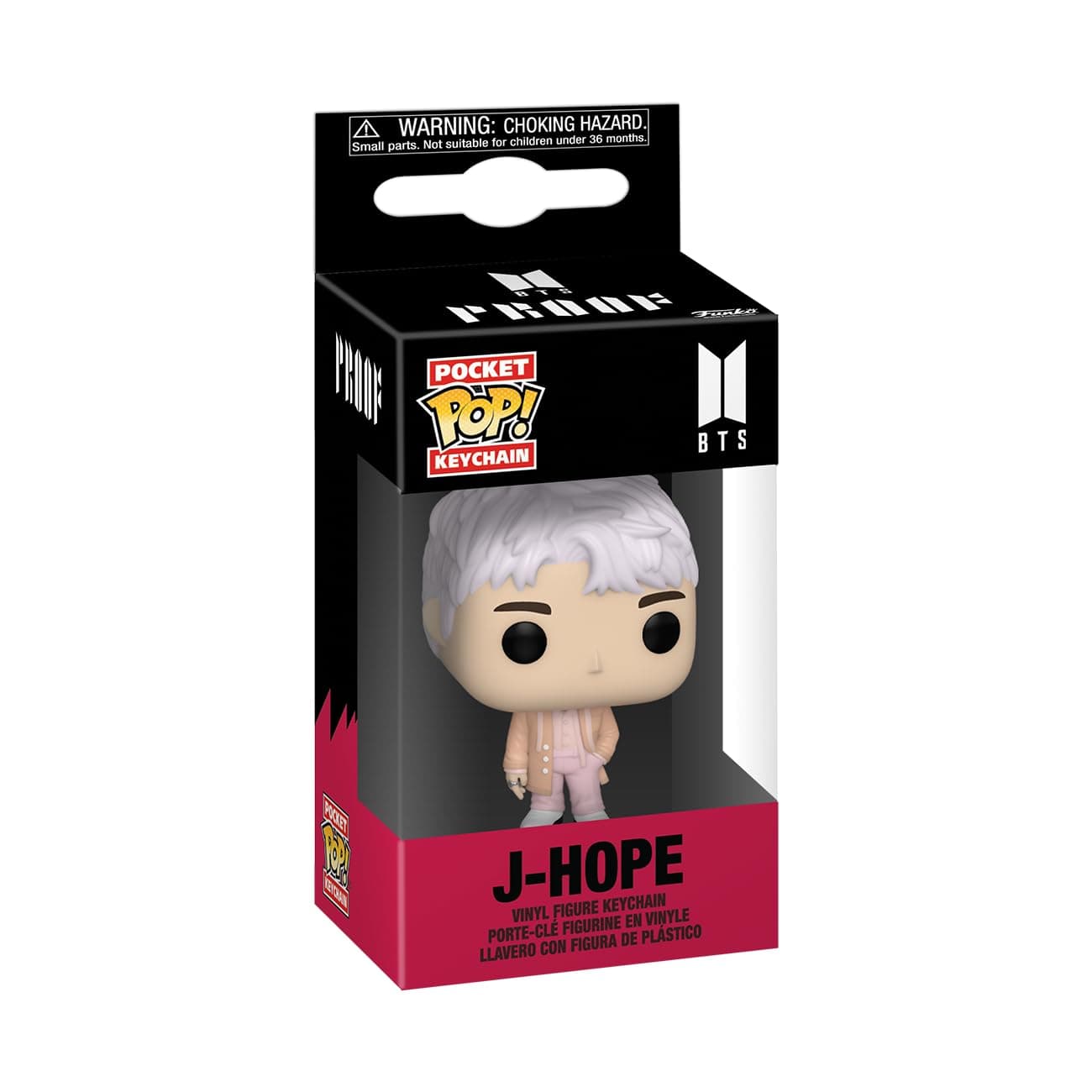 Pop! Keychain: BTS - J-Hope - J Hope Novelty Keyring - Collectable Mini Figure - Stocking Filler - Gift Idea - Official Merchandise - Music Fans - Backpack Decor