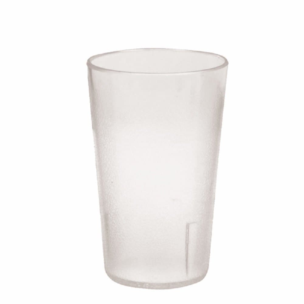SET OF 12 CUPS 8 OZ TUMBLER, POLYCARBONATE CUP CLEAR UNBREAKABLE BAR SAFE DURABLE RELIABLE RESTAURANT DINER BAR GLASS