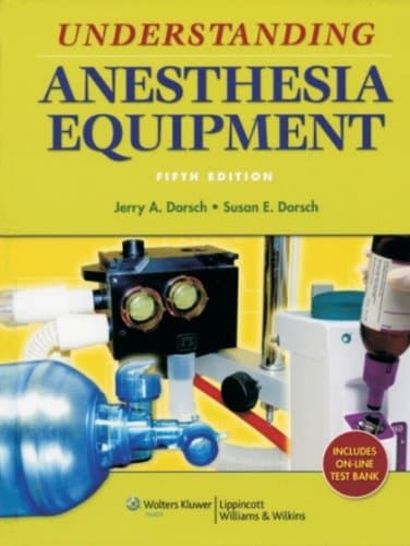 Understanding Anesthesia Equipment, 5ed (With Solution Code)