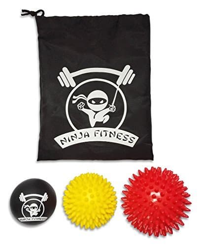 Spikey Massage Balls and Lacrosse Ball for Myofascial Release and Trigger Point Therapy