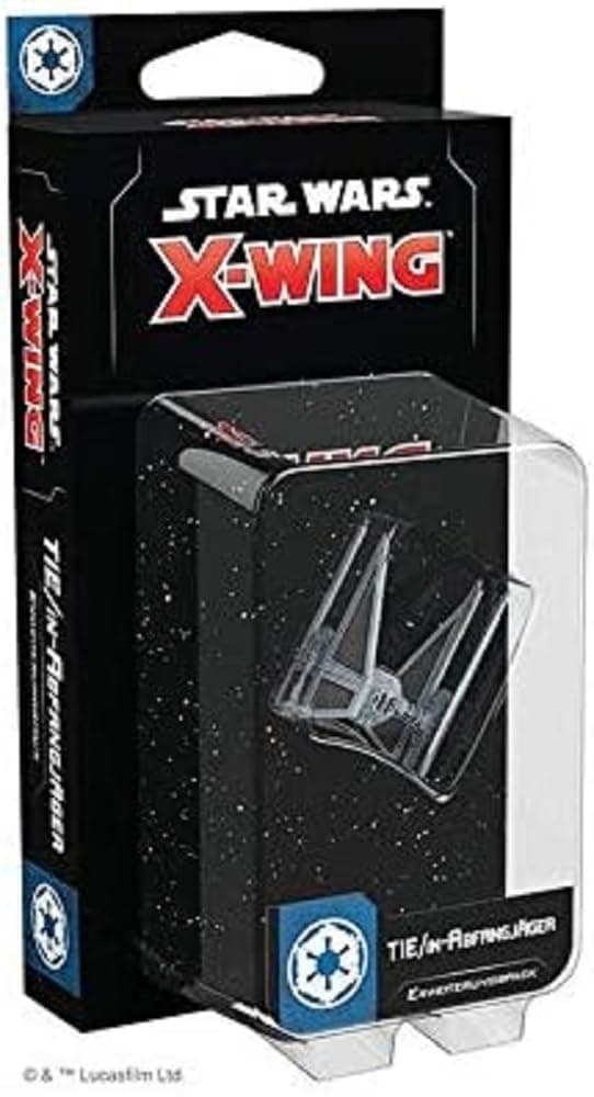 Atomic Mass Games Asmodee Star Wars: X-Wing 2nd Ed. - TIE/in Interception Hunter Expansion Tabletop German