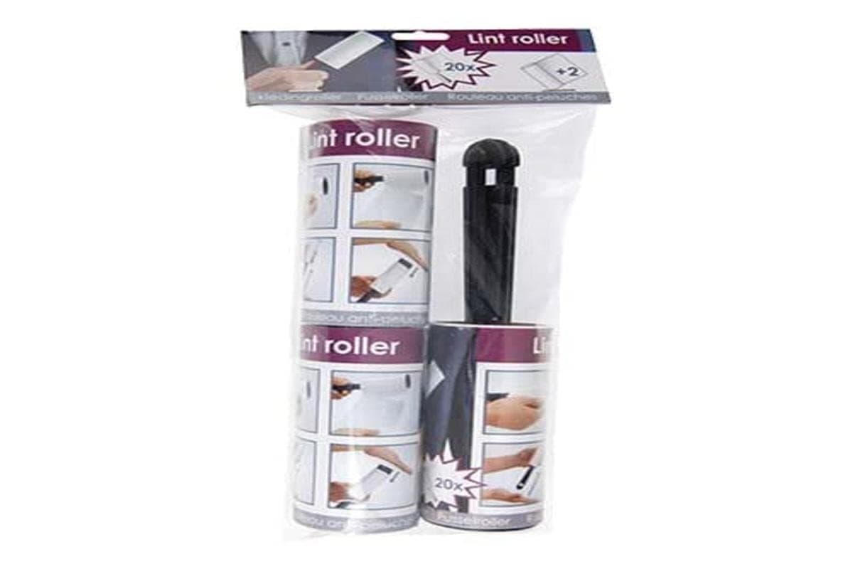 EMA 952190320 Roll Black Plastic Lint Garment