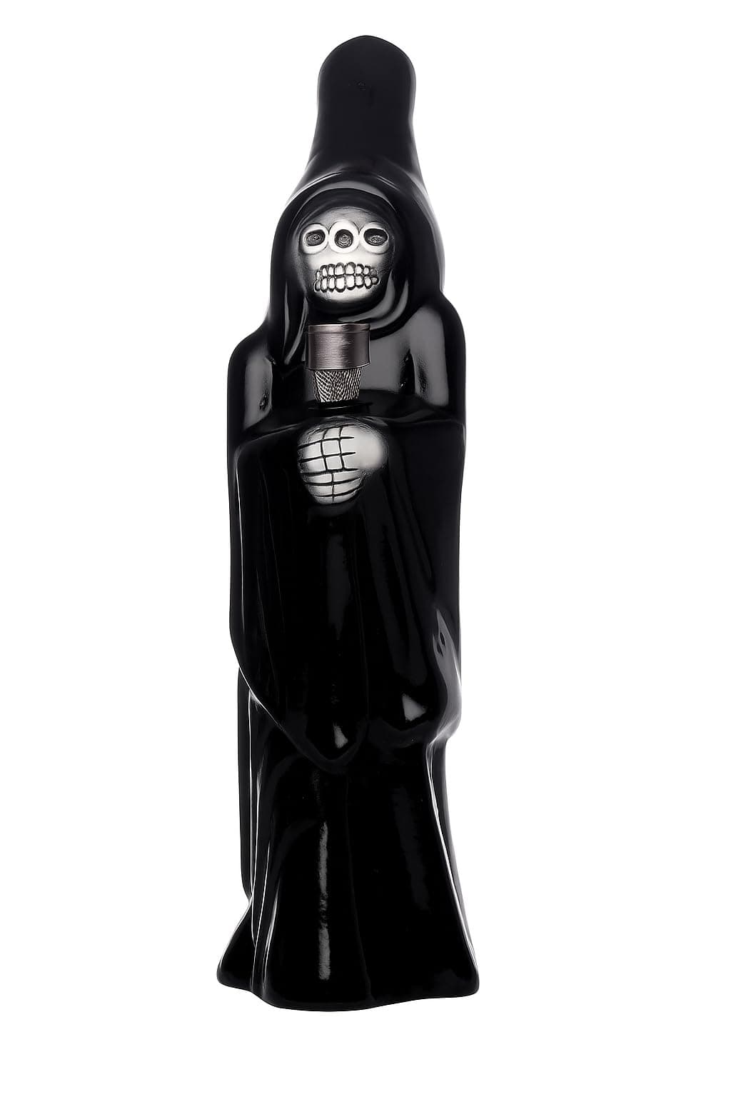 METIER® 10 Inch Ceramic Grim Reaper Bong | Black Bongsmoke Water Pipe Hookah Bottle | Premium Bong Design for Smooth Filtered Hits – Pack of 1